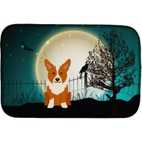 "Caroline's Treasures BB2290DDM Dish Drying Mat, 14"" x 21"", Halloween"