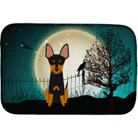 "Caroline's Treasures BB2299DDM Dish Drying Mat, 14"" x 21"", Halloween"