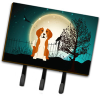 "Caroline's Treasures Halloween Scary English Foxhound Leash or Key Holder BB2300TH68, Triple"