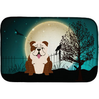 "Caroline's Treasures BB2311DDM Dish Drying Mat, 14"" x 21"", Halloween"