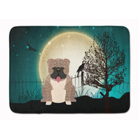 "Caroline's Treasures Halloween English Bulldog Grey Brindle, 19"" x 27"", Multicolor"