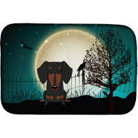 "Caroline's Treasures BB2322DDM Dish Drying Mat, 14 x 21, Halloween"