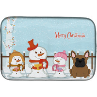 "Caroline's Treasures BB2344DDM Dish Drying Mat, 14 x 21, Christmas Carolers"