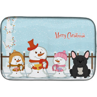 "Caroline's Treasures BB2345DDM Dish Drying Mat, 14 x 21, Christmas Carolers"