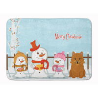 "Caroline's Treasures Merry Christmas Norwich Terrier, 19"" x 27"", Multicolor"