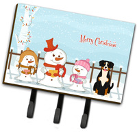 "Caroline's Treasures Christmas Carolers Merry Entlebucher Leash or Key Holder BB2369TH68, Triple"