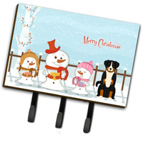 "Caroline's Treasures Merry Christmas Carolers Appenzeller Sennenhund Leash or Key Holder BB2374TH68, Triple, Multicolor"