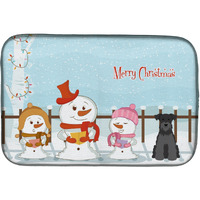 "Caroline's Treasures BB2382DDM Dish Drying Mat, 14"" x 21"", Christmas Carolers"