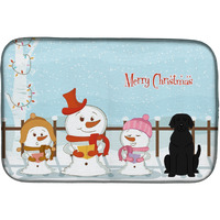 "Caroline's Treasures BB2388DDM Dish Drying Mat, 14"" x 21"", Christmas Carolers"