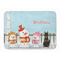 "Caroline's Treasures Merry Christmas Beauce Shepherd Dog Floor Mat, 19"" x 27"", Multicolor"