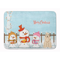 "Caroline's Treasures Merry Christmas Cocker Spaniel Buff Floor Mat, 19"" x 27"", Multicolor"