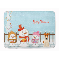 "Caroline's Treasures Merry Christmas Wire Fox Terrier, 19"" x 27"", Multicolor"