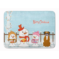 "Caroline's Treasures Merry Christmas Flashy Fawn Boxer, 19"" x 27"", Multicolor"
