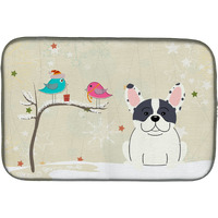 "Caroline's Treasures Christmas Presents between Friends Dish Drying Mat, 14"" x 21"""