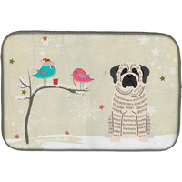 "Caroline's Treasures Christmas Presents between Friends Dish Drying Mat, 14"" x 21"""