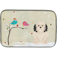 "Caroline's Treasures BB2491DDM Dish Drying Mat, 14"" x 21"", Christmas Presents"
