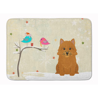 "Caroline's Treasures Christmas Presents Norwich Terrier Floor Mat, 19"" x 27"", Multicolor"