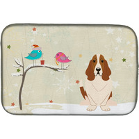 "Caroline's Treasures BB2493DDM Dish Drying Mat, 14"" x 21"", Christmas Presents"