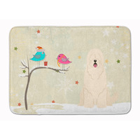 "Caroline's Treasures Christmas South Russian Sheepdog Floor Mat, 19"" x 27"", Multicolor"