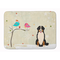 "Caroline's Treasures Christmas Presents Bernese Mountain Dog Floor Mat, 19"" x 27"", Multicolor"