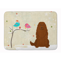 "Caroline's Treasures Christmas Caucasian Shepherd Dog Floor Mat, 19"" x 27"", Multicolor"