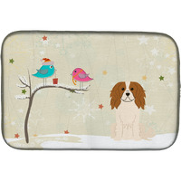 "Caroline's Treasures BB2530DDM Dish Drying Mat, 14"" x 21"", Christmas Presents"