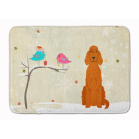 "Caroline's Treasures Christmas Presents Friends Irish Setter Floor Mat, 19"" x 27"", Multicolor"