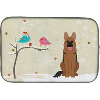 "Caroline's Treasures BB2539DDM Dish Drying Mat, 14"" x 21"", Christmas Presents"
