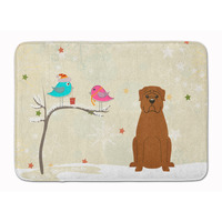 "Caroline's Treasures Christmas Presents Dogue de Bourdeaux Floor Mat, 19"" x 27"", Multicolor"