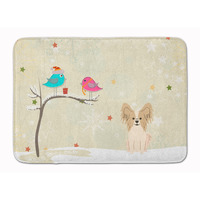 "Caroline's Treasures Christmas Presents Papillon Sable White, 19"" x 27"", Multicolor"