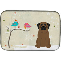 "Caroline's Treasures BB2556DDM Dish Drying Mat, 14 x 21, Christmas Presents"
