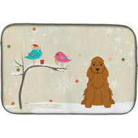 "Caroline's Treasures BB2567DDM Dish Drying Mat, 14 x 21, Christmas Presents"