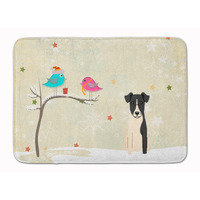 "Caroline's Treasures Christmas Presents Smooth Fox Terrier Floor Mat, 19"" x 27"", Multicolor"