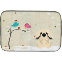 "Caroline's Treasures BB2578DDM Dish Drying Mat, 14"" x 21"", Christmas Presents"