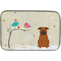 "Caroline's Treasures Christmas Presents Between Friends Dish Drying Mat, 14"" x 21"""