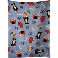 "Caroline's Treasures BB2656KTWL Appenzeller Sennenhund Kitchen Towel, 25"" x 15"", Multicolor"
