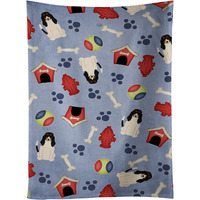 "Caroline's Treasures BB2657KTWL Dog House Collection Swiss Hound Kitchen Towel, 25"" x 15"", Multicolor"