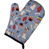 "Caroline's Treasures BB2662OVMT Dog House Collection Central Asian Shepherd Dog Oven Mitt, 12"" by 8.5"", Multicolor"