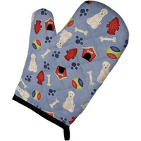 "Caroline's Treasures BB2674OVMT Dog House Collection Soft Coated Wheaten Terrier Oven Mitt, 12"" by 8.5"", Multicolor"