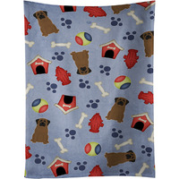 "Caroline's Treasures BB2697KTWL Dog House Collection Bullmastiff Kitchen Towel, 25"" x 15"", Multicolor"