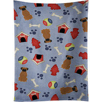 "Caroline's Treasures BB2730KTWL Dog House Collection Brindle Boxer Kitchen Towel, 25"" x 15"", Multicolor"