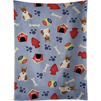 "Caroline's Treasures BB2750KTWL Bull Terrier Brindle Kitchen Towel, 25"" x 15"", Multicolor"