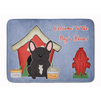 "Caroline's Treasures Dog House French Bulldog Brindle Floor Mat, 19"" x 27"", Multicolor"