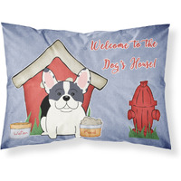 Caroline's Treasures Dog House Collection French Bulldog Piebald Fabric Standard Pillowcase BB2765PILLOWCASE