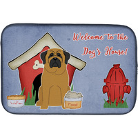 "Caroline's Treasures Dog House Collection Mastiff Dish Drying Mat, 14 x 21"