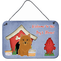 "Caroline's Treasures Dog House Collection Norwich Terrier Wall or Door Hanging Prints BB2774DS812, 8"" x 12"""