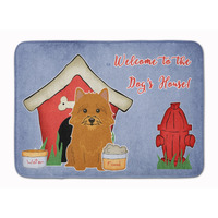 "Caroline's Treasures Dog House Collection Norwich Terrier Floor Mat, 19"" x 27"", Multicolor"