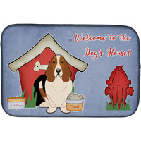 "Caroline's Treasures BB2775DDM Dish Drying Mat, 14"" x 21"", Dog House"