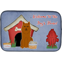 "Caroline's Treasures House Collection Karelian Bear Dog Dish Drying Mat, 14"" x 21"""