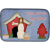 "Caroline's Treasures Dog House Collection Borzoi Dish Drying Mat, 14"" x 21"""